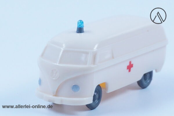 Wiking 50er Jahre Modellauto unverglast | VW T1 Kasten | Rotes Kreuz Krankenwagen | H0 - 1:87