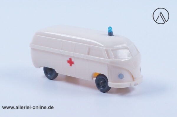 Wiking unverglast | VW T1 Kasten | Rot Kreuz Krankenwagen | H0 - 1:87