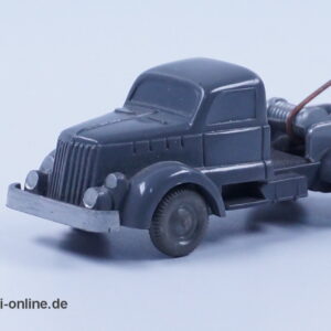 Wiking unverglast | White LKW Abschleppwagen | Grau/dunkelgrau | H0 - 1:87