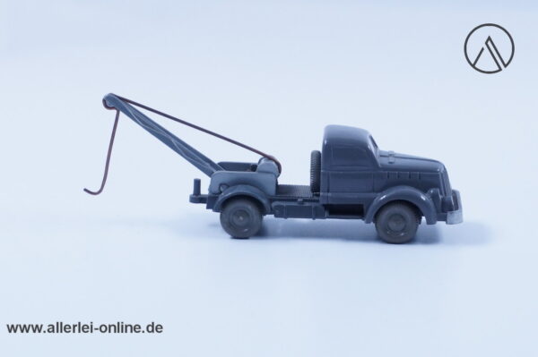 Wiking Modellauto unverglast | White LKW Abschleppwagen | Grau/dunkelgrau | H0 - 1:87