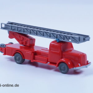Wiking unverglast | MB L5000 Feuerwehr-Leiterwagen | MB L 5000 Drehleiterwagen | H0 - 1:87