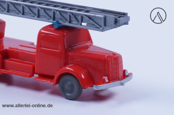 Wiking unverglast | MB L5000 Feuerwehr-Leiterwagen | MB L 5000 | H0 - 1:87