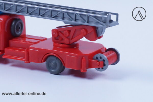 50er Jahre Wiking unverglast | MB L5000 Feuerwehr-Leiterwagen | MB L 5000 | H0 - 1:87