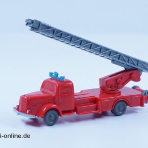 50er Jahre Wiking Modellautos unverglast | MB L5000 Feuerwehr-Leiterwagen | MB L 5000 | H0 - 1:87
