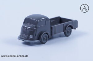 Alte Wiking Modellautos unverglast | Tempo Matador Pritsche | dunkelgrau | H0 - 1:87
