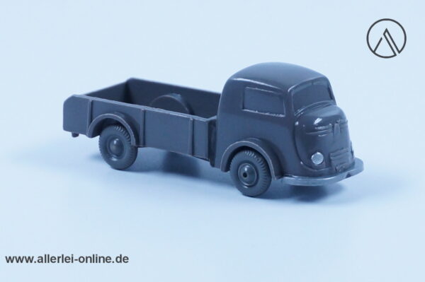 Wiking unverglast | Tempo Matador Pritsche | dunkelgrau | H0 - 1:87