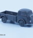 Wiking unverglast | Tempo Matador Pritsche | dunkelgrau | H0 - 1:87