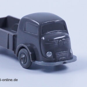 Alte Wiking 60er Jahre Modellautos unverglast | Tempo Matador Pritsche | dunkelgrau | H0 - 1:87
