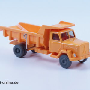 Wiking | Magirus Saturn 2-Achs Kipper | Muldenkipper | Gelb/Gelb - H0 - 1:87