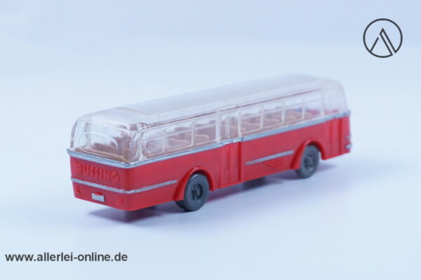 Vintage Wiking Büssing Trambus 720/5 | Omnibus | Rot | H0 - 1:87