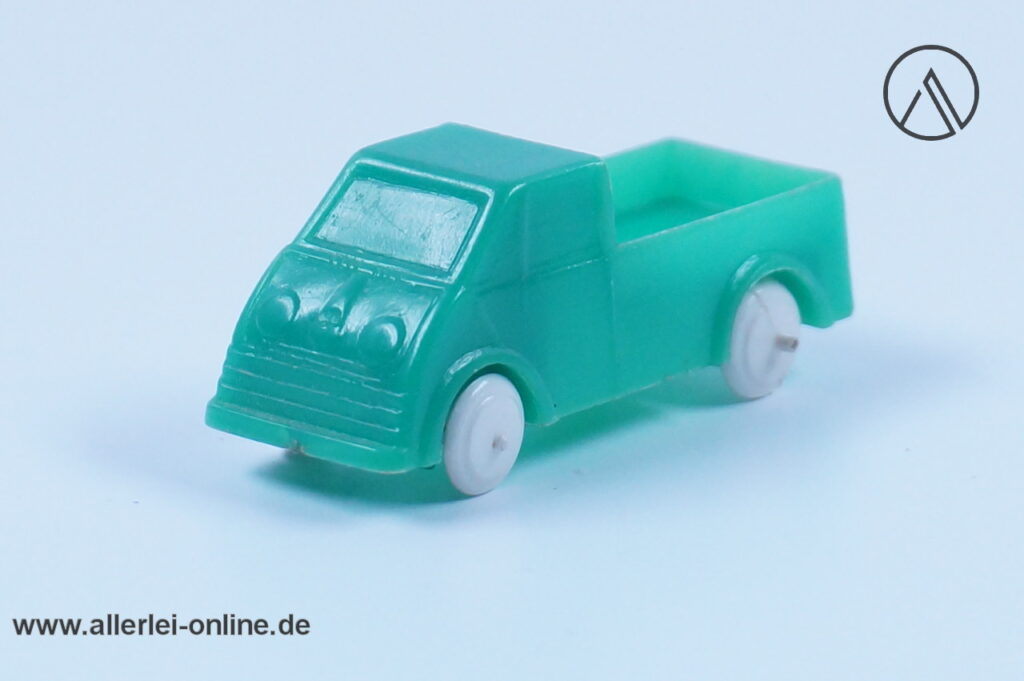 DKW Schnell-Laster | KOHO Groschenauto - Plastik Rollachser | Wundertüten Auto grün