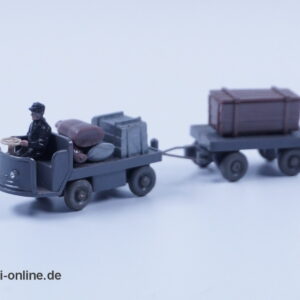 Wiking Still EFK 2002 Elektrokarren mit Anhänger | H0 - 1:87
