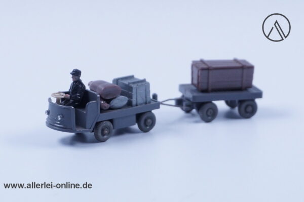 Wiking Still EFK 2002 Elektrokarren mit Anhänger | H0 - 1:87