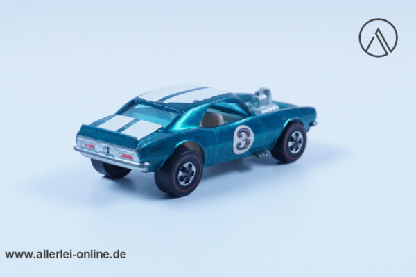 Vintage Mattel Hot Wheels | Redliner Heavy Chevy met. grün | 1969 Hong Kong