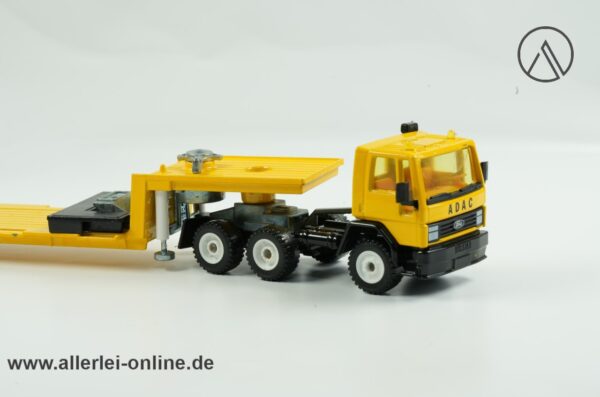 SIKU 3719 Super-Serie 1:55 | ADAC BO 105 Hubschrauber mit Ford Cargo Schwertransport Tieflader