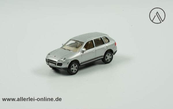 Schuco Modell | Porsche Cayenne mit Anhänger & Porsche Carrera GT | 1/72 Metall-Edition