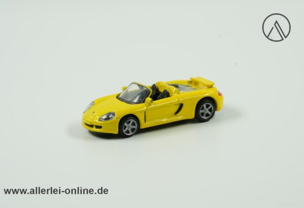 Schuco Modell | Porsche Cayenne mit Anhänger & Porsche Carrera GT | 1/72 Junior-Line Metall-Edition