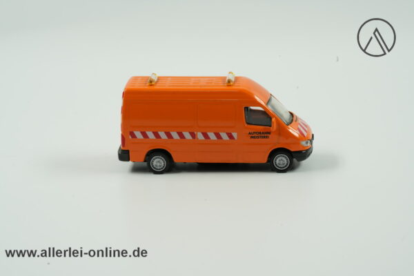 Schuco Modell | Mercedes-​​​​​Benz Sprinter Kasten Hochdach Autobahnmeisterei Modellauto| 1/72 Metall-Edition