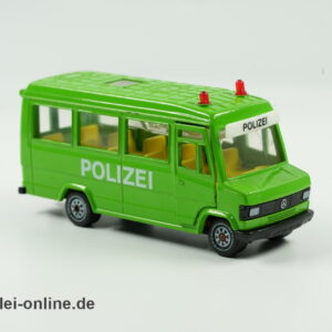 SIKU 2981 Super-Serie | Mercedes-Benz 809 D | POLIZEI Mannschaftswagen mit Licht und Sound Modul