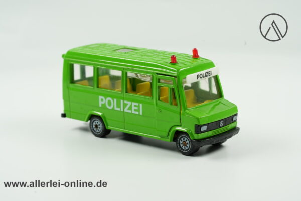 SIKU 2981 Super-Serie | Mercedes-Benz 809 D | POLIZEI Mannschaftswagen mit Licht und Sound Modul