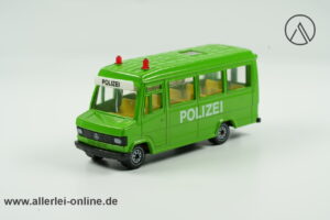 SIKU 2981 Super-Serie | Mercedes-Benz 809 D | POLIZEI Mannschaftswagen mit Blinklicht und Sound Modul