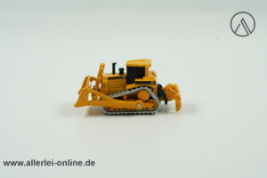 Bruder Mini-Serie CATERPILLAR Bulldozer | Planierraupe mit Aufreißer | 1:128 Miniaturmodell Schlüsselanhänger
