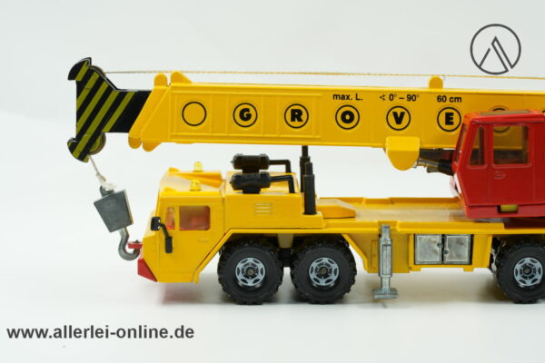 Vintage SIKU 4010 Super-Serie | FAUN Mobilkran - GROVE | Hydraulischer Kranwagen
