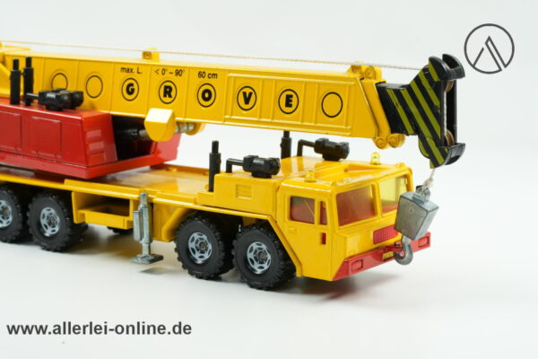 Vintage SIKU 4010 Super-Serie Modell | FAUN Mobilkran - GROVE | Hydraulik Teleskopkran Modellauto