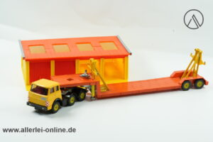 SIKU V288 | Siku V307 Hanomag Henschel F201S-2A Sattelzug mit 4-fach Garage - Fertigbauteile Transporter