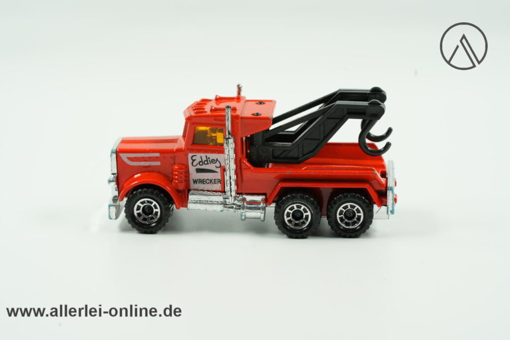 Matchbox Peterbilt Truck | Eddies Wrecker - Wreck Truck | Abschleppwagen von 1981