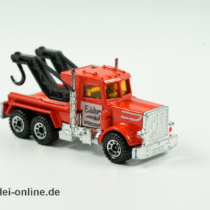 Matchbox Superfast Peterbilt Truck | Eddies Wrecker - Wreck Truck | Abschleppwagen von 1981