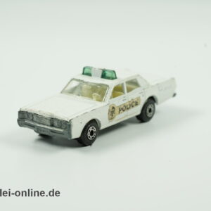 Vintage Matchbox Series | Mercury Police Car | Lesney Matchbox England