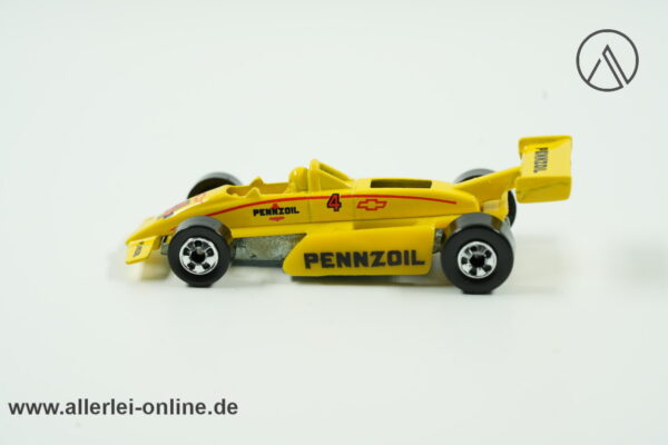 Mattel Hot Wheels | Thunderstreak 153 Rennwagen | Vintage Pennzoil Indy car Mattel 1982 - Malaysia