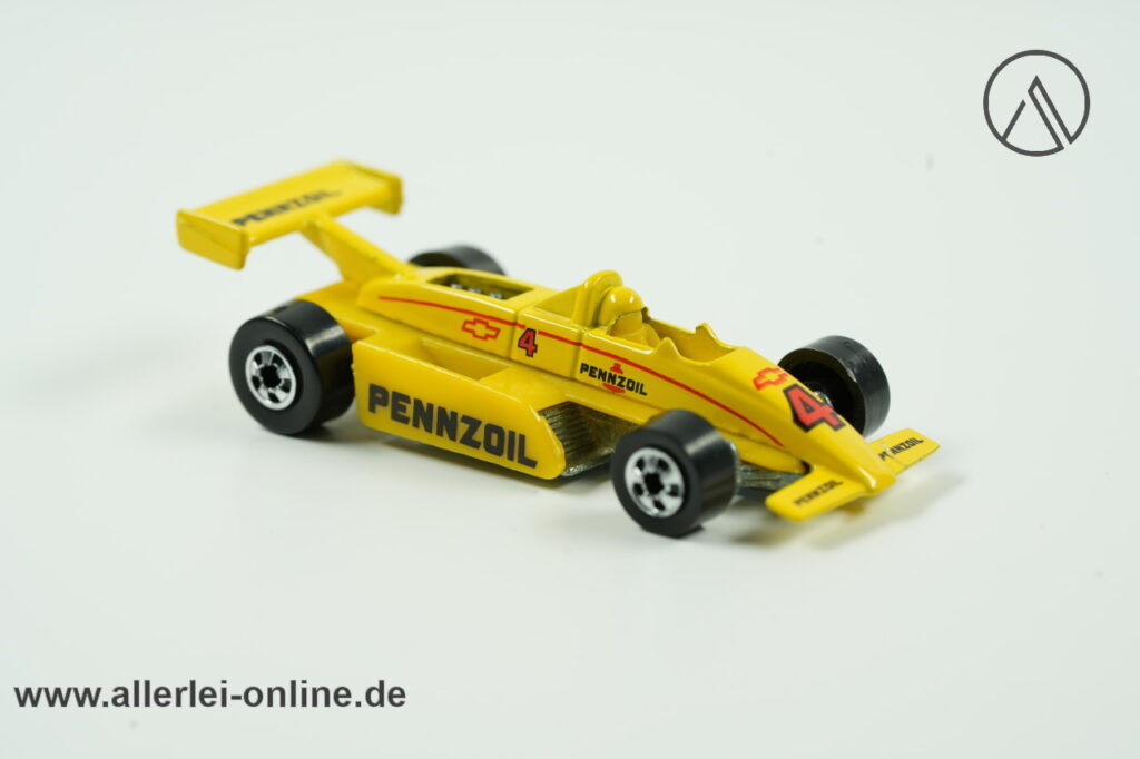 Mattel Hot Wheels | Thunderstreak 153 | Vintage Pennzoil Indy car Mattel 1982 - Malaysia