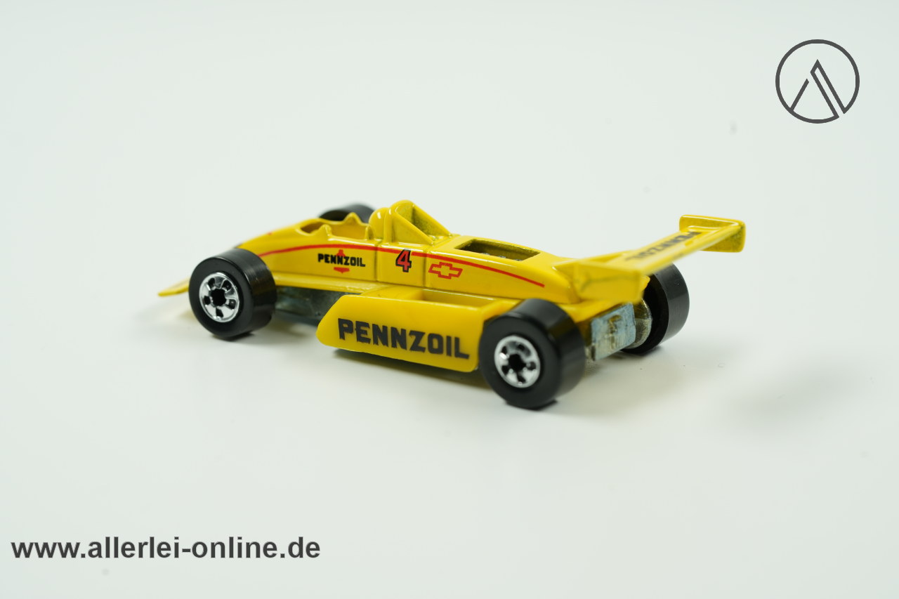 Mattel Hot Wheels | Thunderstreak 153 Modellauto | Vintage Pennzoil Indy car Mattel 1982 - Malaysia Modell Mattel Hot Wheels | Thunderstreak 153 Modellauto | Vintage Pennzoil Indy car Mattel 1982 - Malaysia Modell