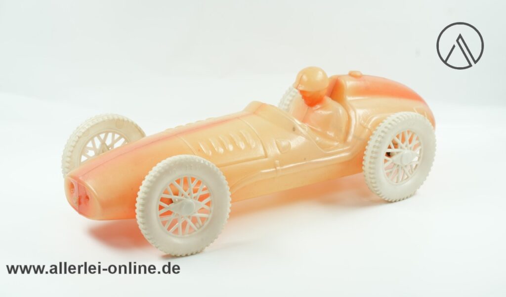 GEOBRA Rennwagen 37 cm | MASERATI Plastik AUTO | 50er Jahre West Germany