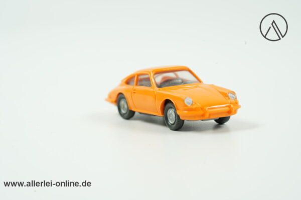 Vintage Wiking Modellauto | Porsche 911 Coupe | orange H0 - 1:87