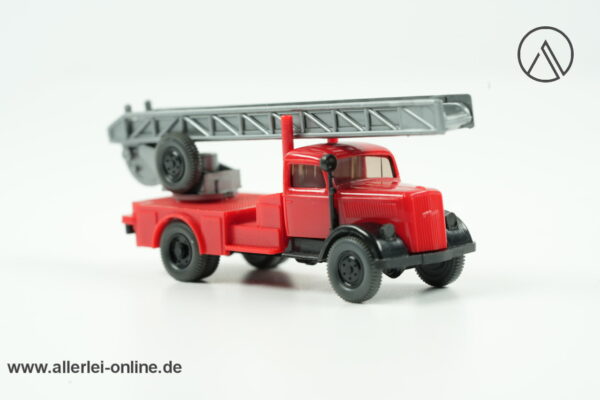Wiking | Opel Blitz Feuerwehr | Drehleiter - Leiterwagen H0 - 1:87