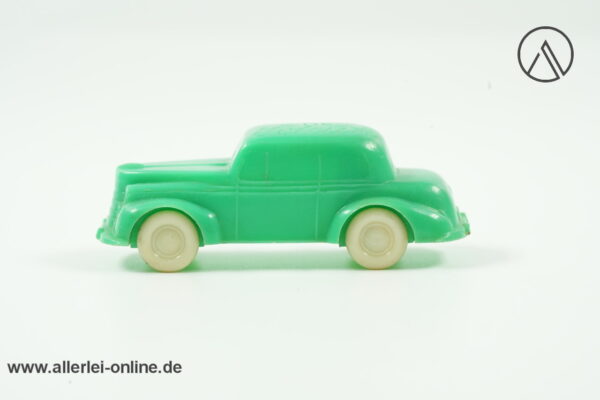 Opel Olympia Manurba Modellauto Werbemodell Groschenauto - " DE Schuh " Rollachser | hellgrün