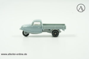 Wiking Goliath Dreirad Pritsche Pritschenwagen | Goli-Dreirad grau | H0 - 1:87