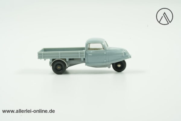Wiking | Goliath Dreirad Pritschenwagen | Goli-Dreirad grau | H0 - 1:87