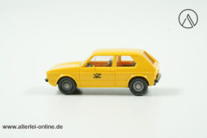 Wiking Modellauto | VW Golf 1 Post | Postwagen gelb - H0 - 1:87