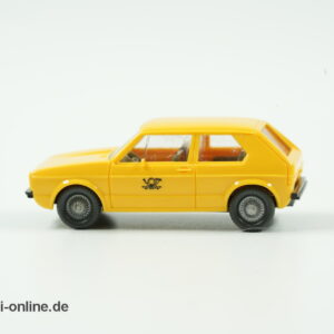 Wiking Modellauto | VW Golf 1 Post | Postwagen gelb - H0 - 1:87