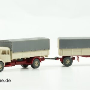 Wiking | Krupp Titan Pritschenlastzug | hellelfenbein | H0 - 1:87