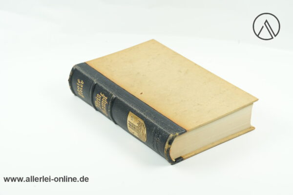Adolf Hitler Buch | Mein Kampf Kriegsausgabe | Hochzeitsausgabe der Stadt Schleswig 1942 | 646-650 Auflage von 1942