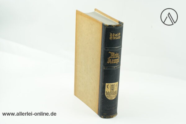 Adolf Hitler Buch | Mein Kampf | Hochzeitsausgabe der Stadt Schleswig 1942 | 646-650 Auflage von 1942