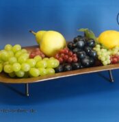 schwere Kupfer Schale / Obstschale Hammerschlag Handmade