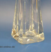 Dickwandige Glas Vase | Zipfelvase | Blumenvase | 23cm