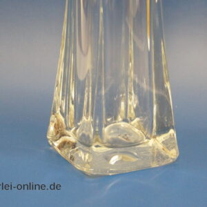 Dickwandige Glas Vase | Zipfelvase | Blumenvase | 23cm