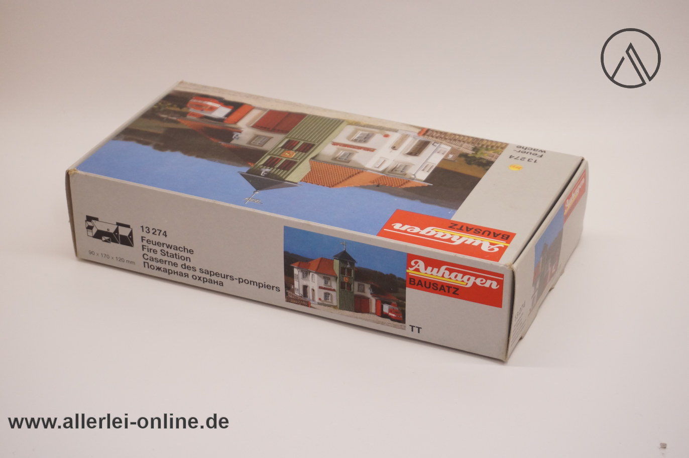 Vintage AUHAGEN Modellbausatz | Feuerwehr Feuerwache Gebäude  | Spur TT | No. 13 274 | ungebaut mit OVP Vintage AUHAGEN Modellbausatz | Feuerwehr Feuerwache Gebäude | Spur TT | No. 13 274 | ungebaut mit OVP